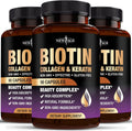 Biotin Collagen Keratin Hyaluronic Acid Hair Growth Vitamins