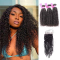 Original Queen 100% Brazilian Kinky Curly Human Hair Weave - Natural