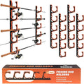 Fishing Rod Holder for Garage Wall or Ceiling Mounted - Space Saving