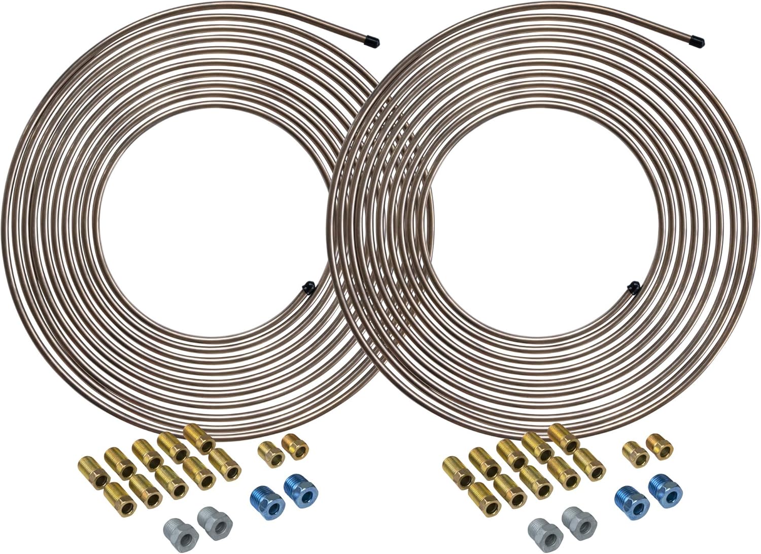 1/4in x 25ft Copper Nickel Brake Line Kits for Superior Durability