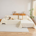 Chenille Couch Cover for Sectional Sofa - Durable Furniture Protector