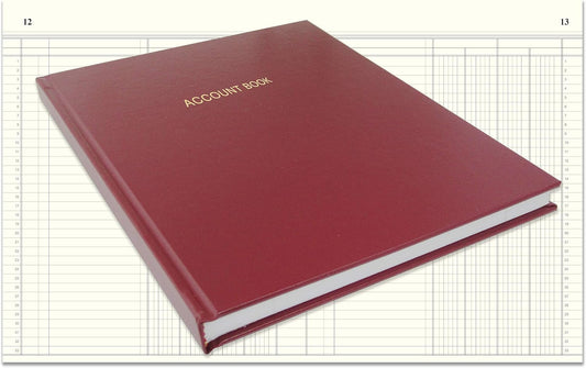 BookFactory 4-Column Ledger: Organize Finances