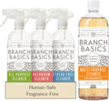 Branch Basics Cleaning Essentials Kit - Concentrate + 3 Spray Bottles