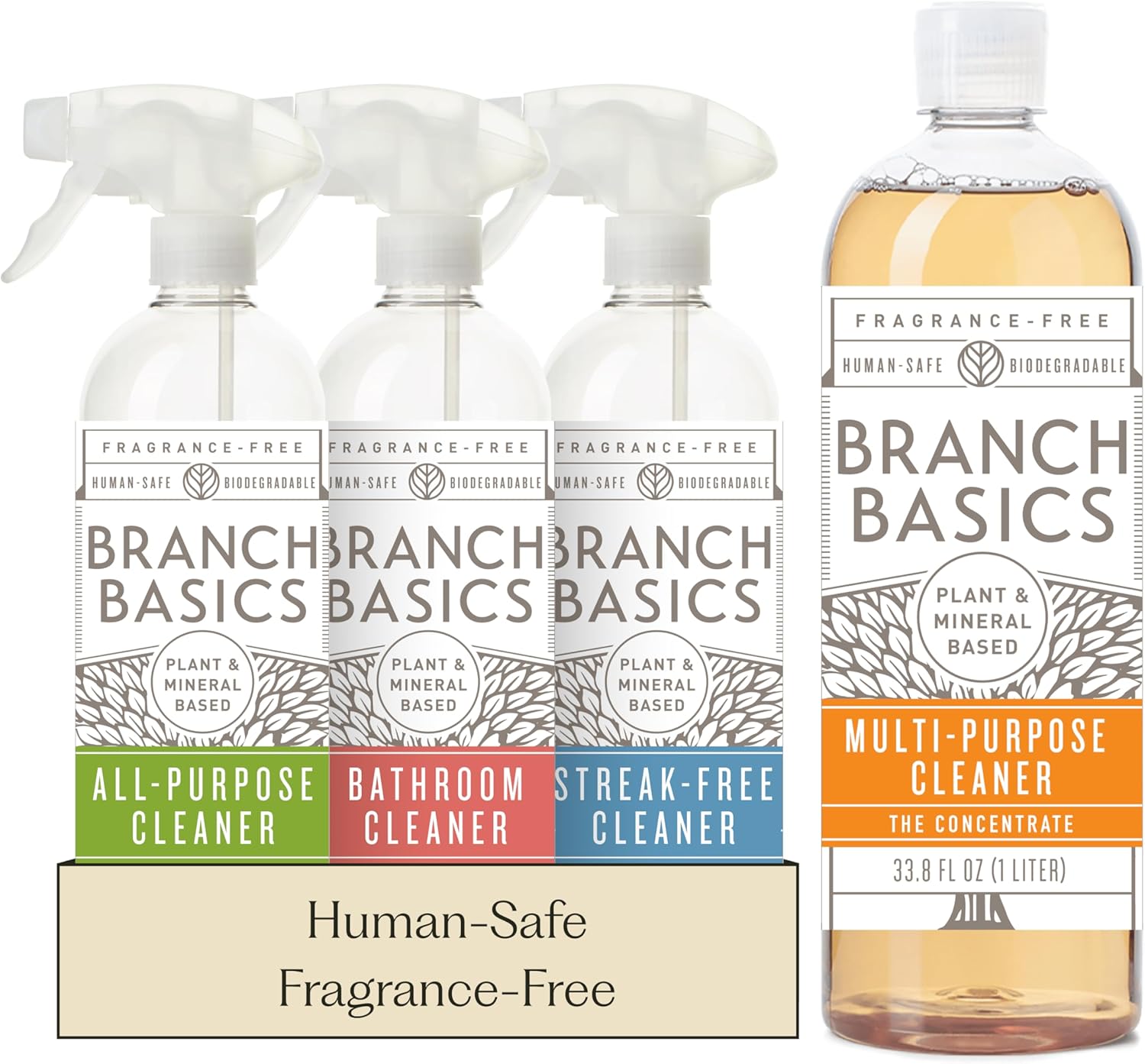 Branch Basics Cleaning Essentials Kit for Safe Home Cleaning