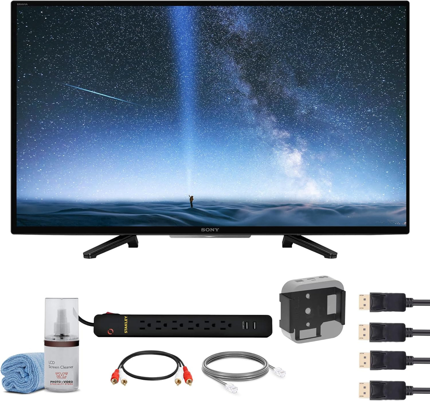 Sony W830K 32 HD Smart TV Bundle - Enhanced Entertainment Kit