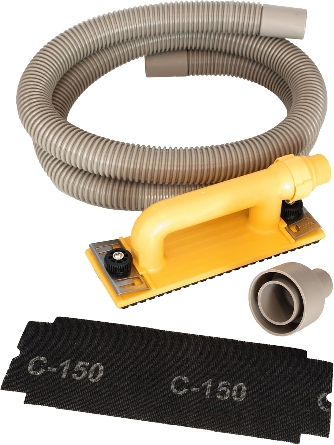 Hyde Tools Dust-Free Drywall Vacuum Hand Sander for Clean Jobs