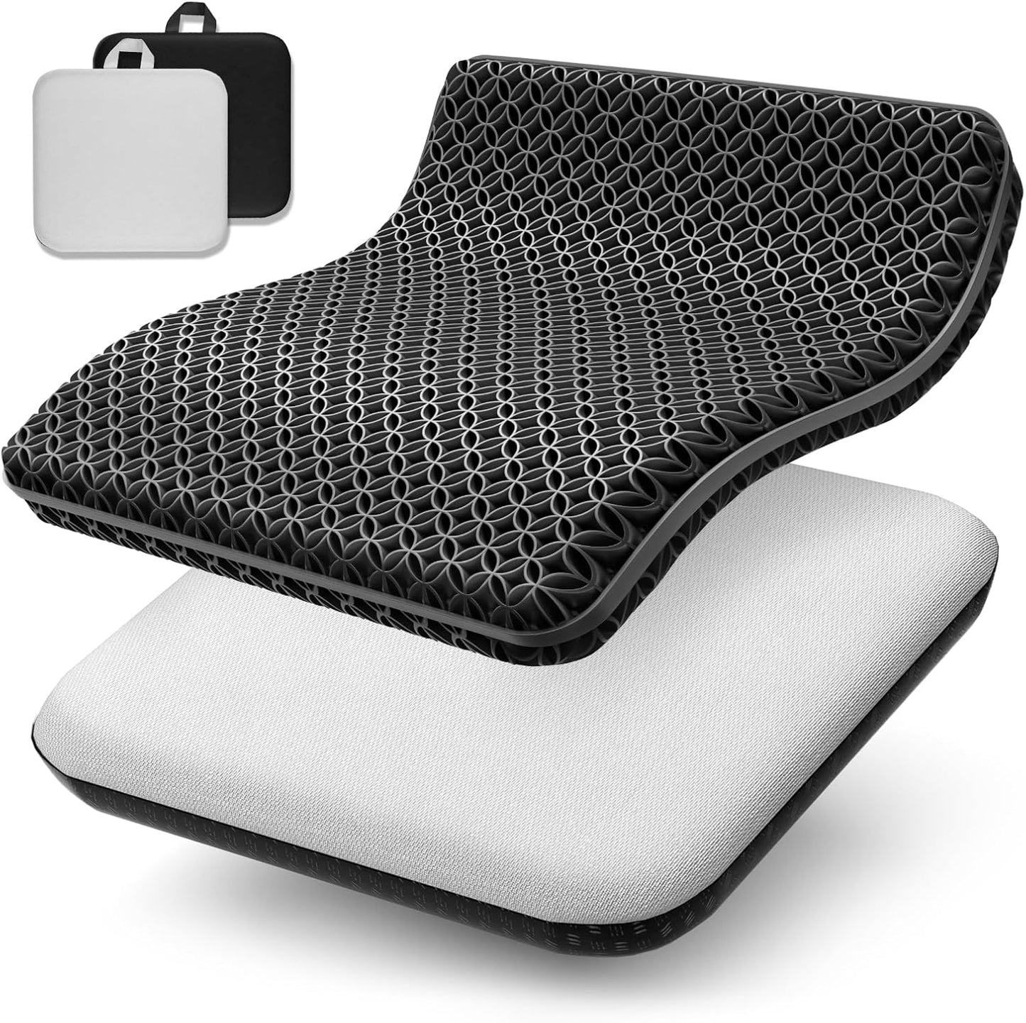 Gel Seat Cushion for Relief & Support - Poyesere