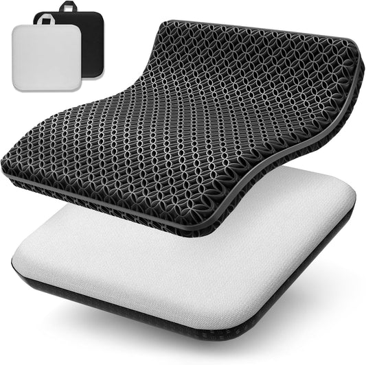 Gel Seat Cushion for Relief & Support - Poyesere