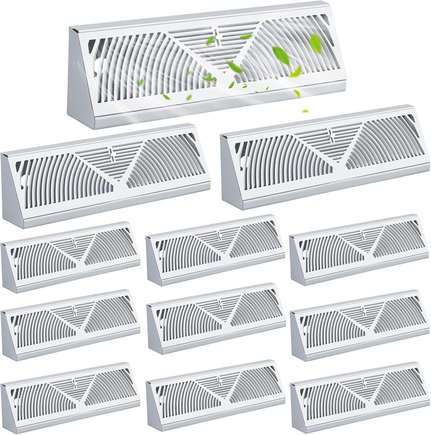 15 Inch Baseboard Register Diffuser Vent Covers for Home Use