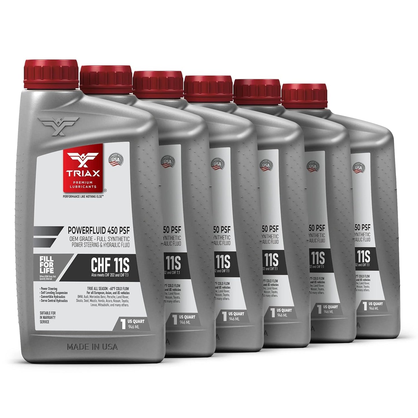 TRIAX Powerfluid 450 PSF - Long Life Synthetic Hydraulic Fluid