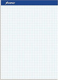 Ampad Evidence Quad Dual-Pad Letter Size - Extra Sheets for Technical