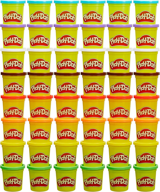 Play-Doh Bulk Pack of 48 Cans for Creative Classroom Fun
