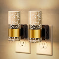 JandCase Night Light 2-Pack - Dimmable Plug-In LED with Sensor