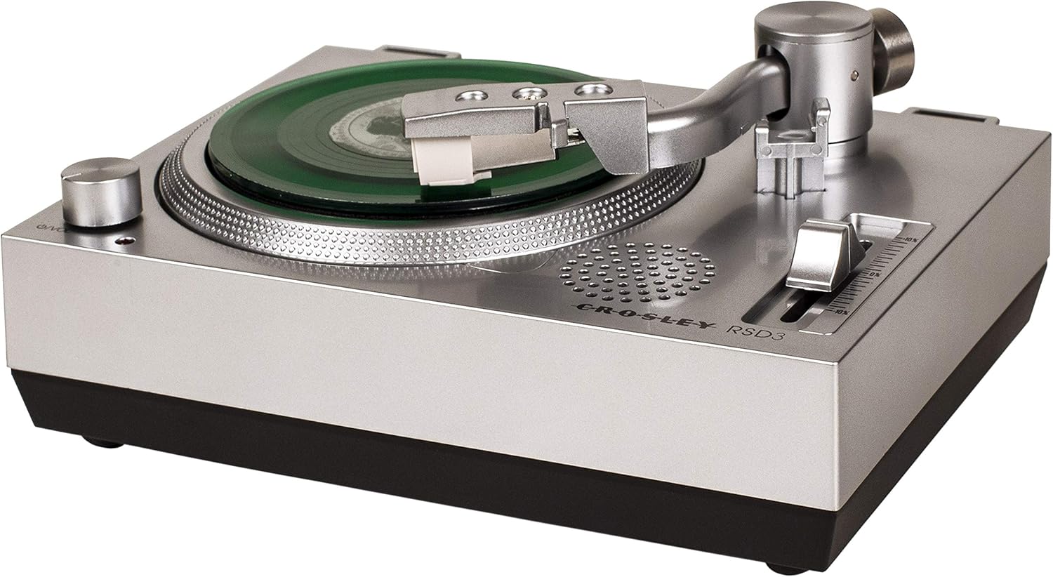 Crosley CR6037A-SI Mini Turntable for 3-inch Vinyl Records