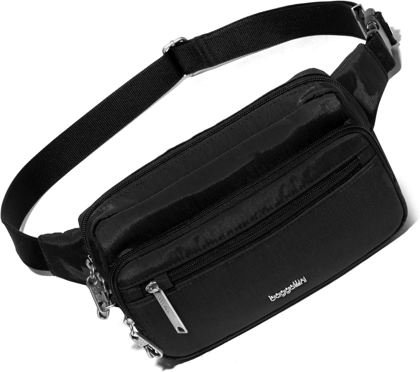 Baggallini Anti-Theft Belt Fanny Pack for Women with RFID