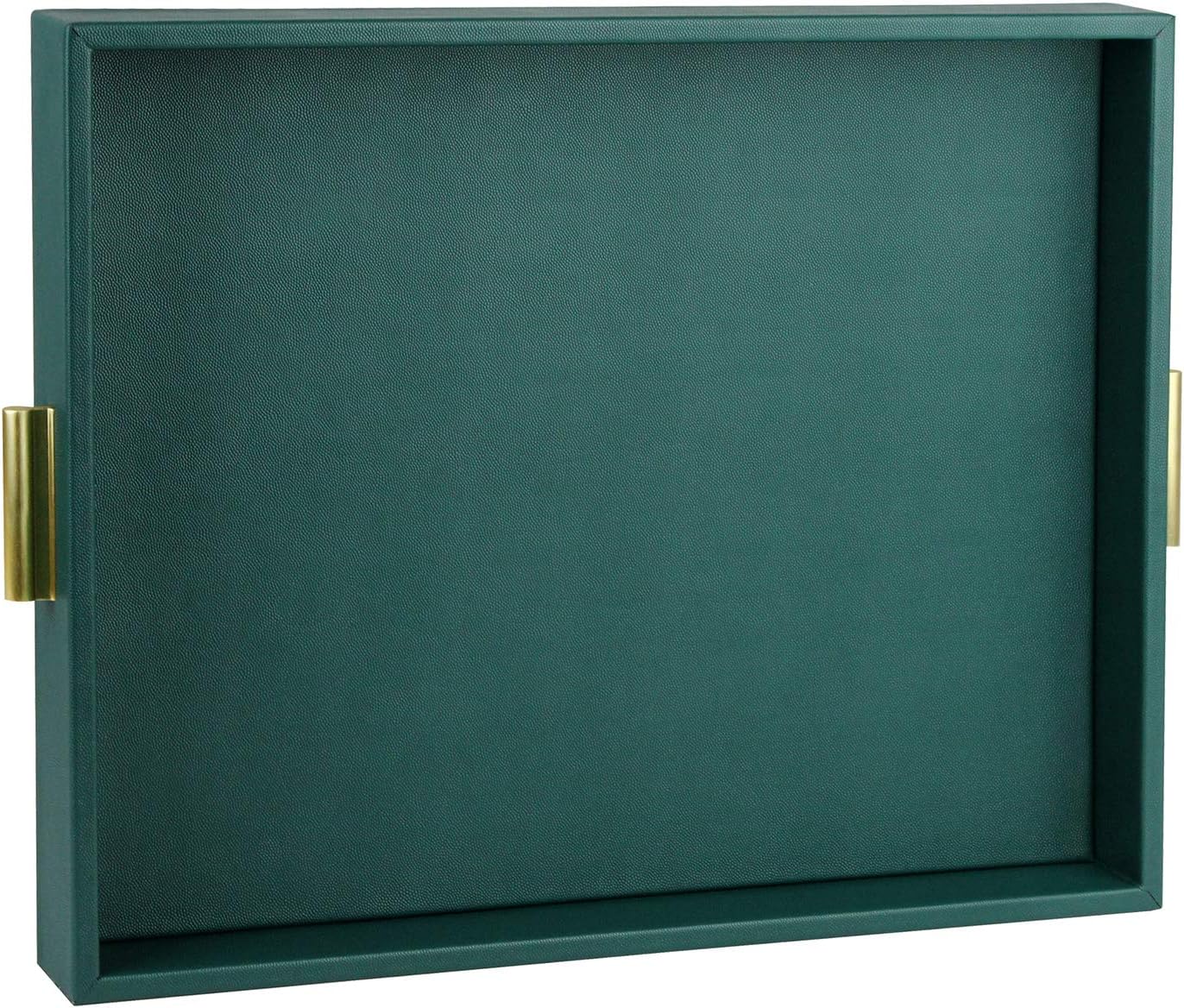 HofferRuffer Extra Large Serving Tray with Handles for Home Use