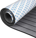 96in x 45.6in Faux Teak EVA Foam Boat Flooring Sheet - Cushioned