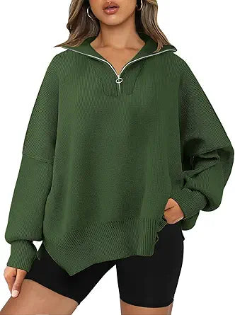 LILLUSORY Women's Oversized Sweater for Fall 2023 Fashion