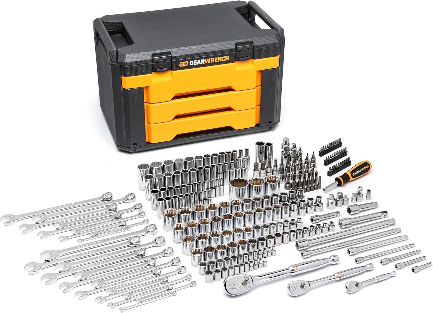 GEARWRENCH 243 Pc. Mechanics Tool Set with Storage Box