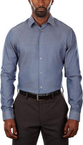 Calvin Klein Men's Dress Shirt Slim Fit Non-iron (Style XUXE)