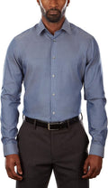 Calvin Klein Men's Dress Shirt Slim Fit Non-iron (Style E6L2)