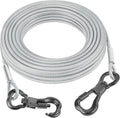 Tresbro 80FT Reflective Tie Out Cable for Dogs Up to 250 Pounds