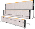 Portable Tennis Net Adjustable Height Badminton & Pickleball Set
