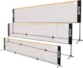 Zicon Portable Tennis Net Set for Badminton, Volleyball, and More