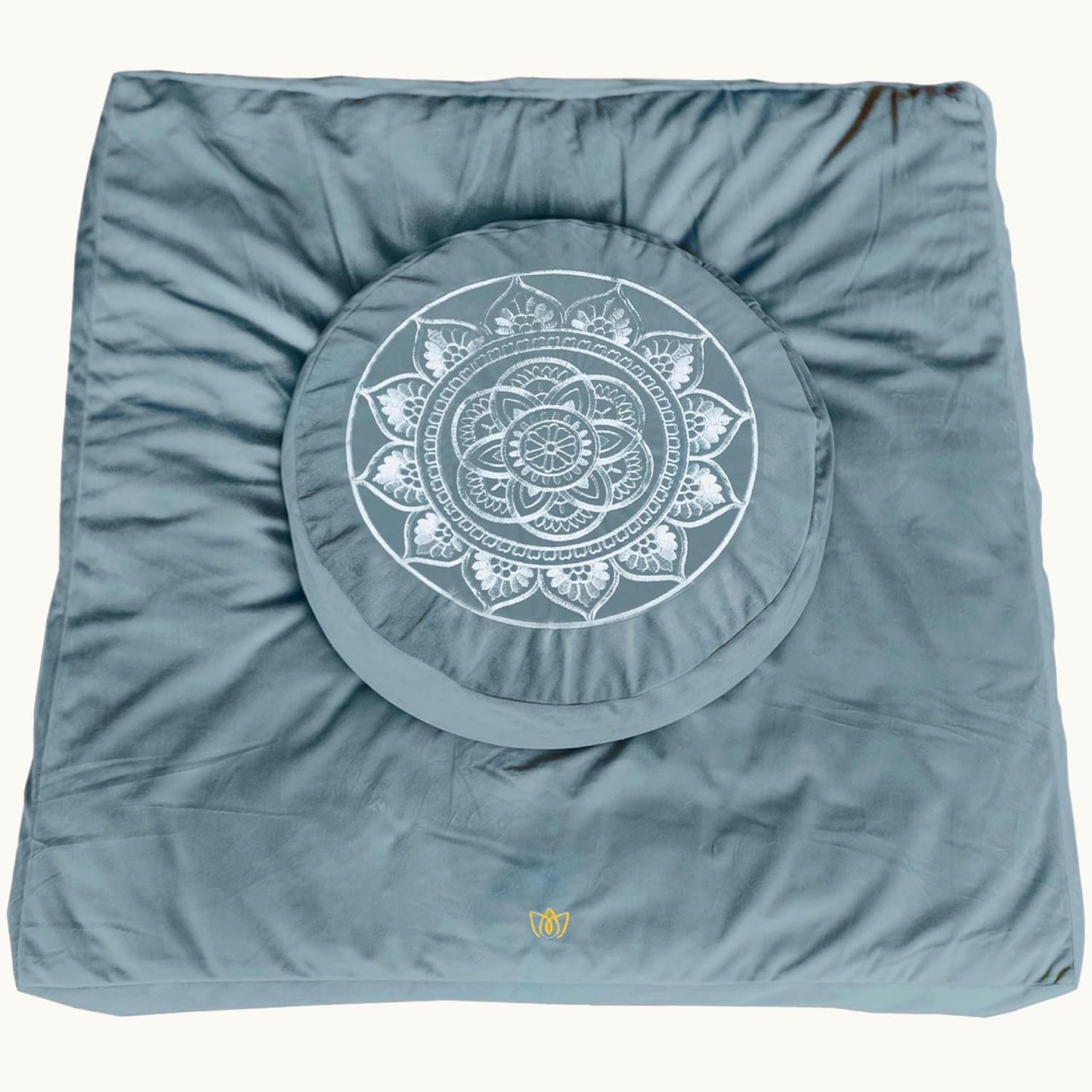 Florensi Meditation Cushion - Comfortable Floor Pillow for Yoga