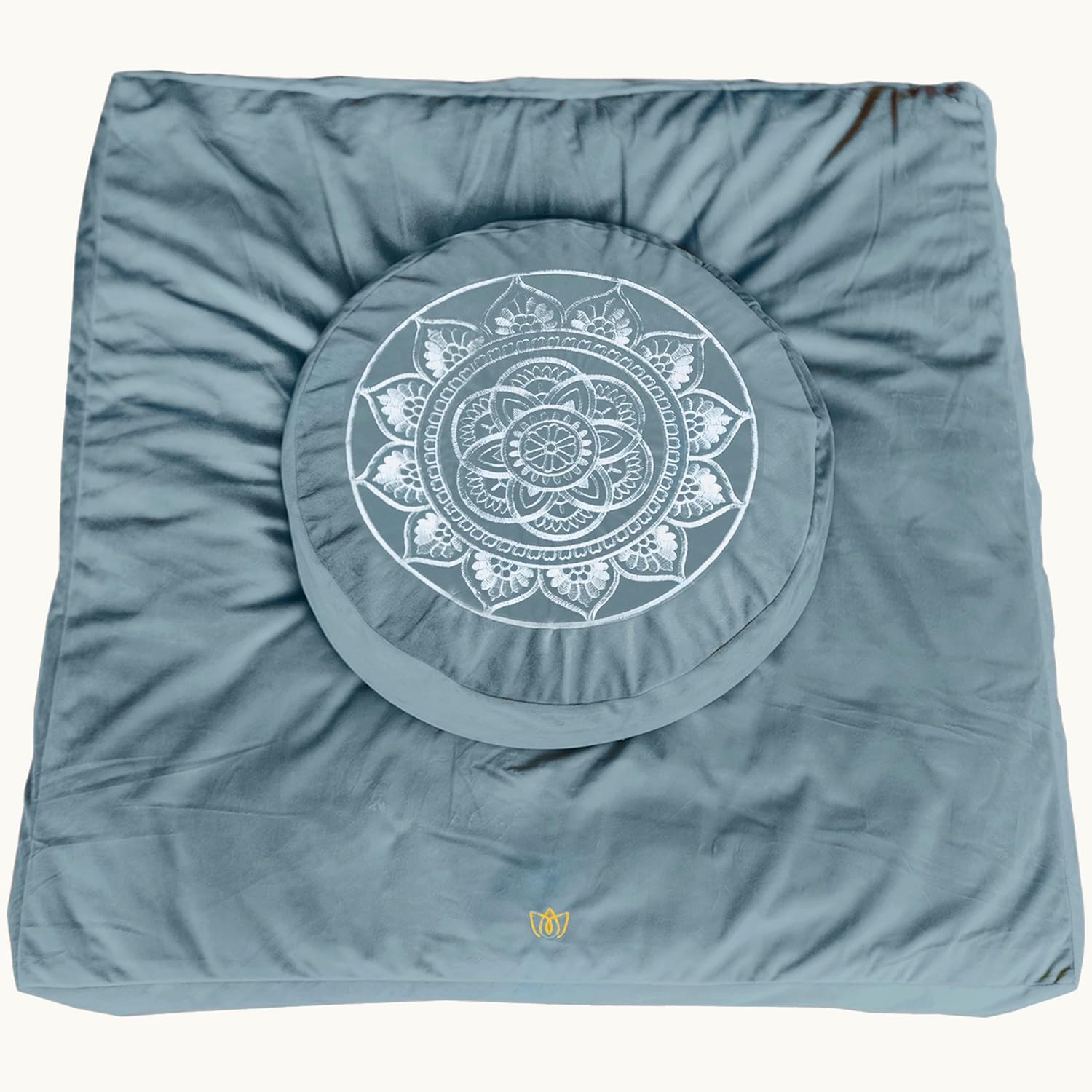Florensi Meditation Cushion - Comfortable Floor Pillow for Yoga