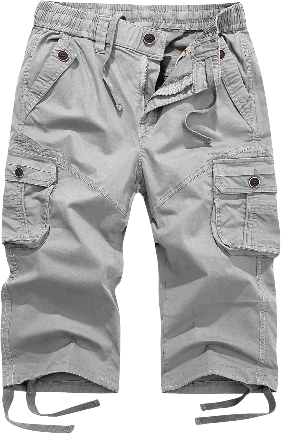 FOURSTEEDS Women's Mid Rise Cotton Capri Hiking Shorts Review