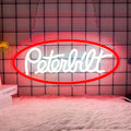 Peterbilt Neon Sign for Wall Decor - Dimmable Peterbilt Garage Light