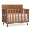 Stilnovo Mid Century 4-in-1 Convertible Crib in Sugarcane - Modern