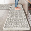 KIMODE Kitchen Mats Cushioned Anti Fatigue 2PC - Wider, Memory Foam