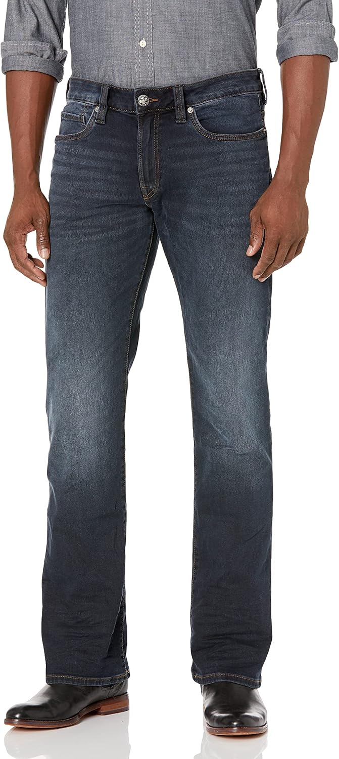 Buffalo David Bitton Men's Slim Boot King Jeans for Style