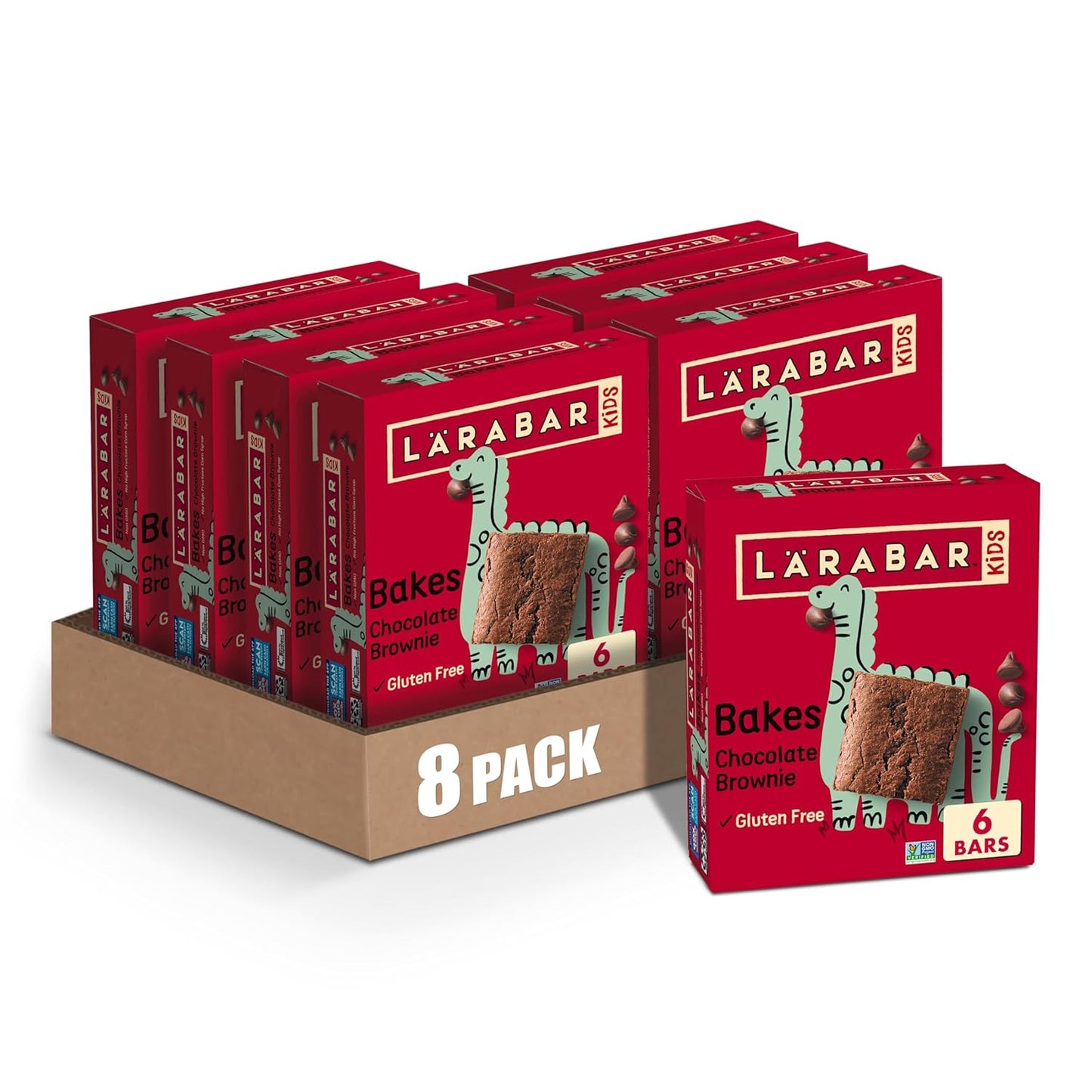Larabar Kids Bakes Chocolate Brownie Bars for Healthy Snacking