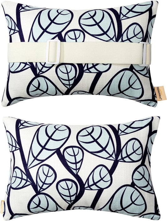Patio Lounge Head Support Pillow for Outdoor Furniture Comfort