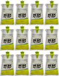 RESCUE! Big Bag Fly Trap Disposable Outdoor Pack - Heavy Duty Control