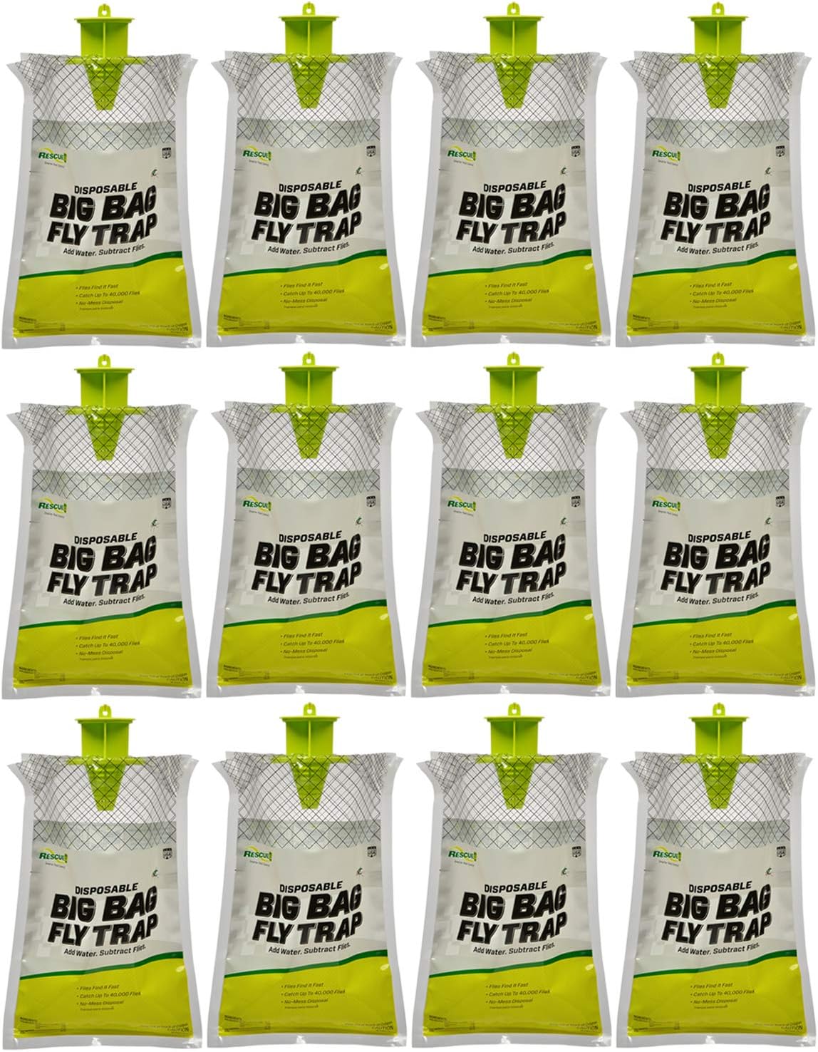 RESCUE! Big Bag Fly Trap for Serious Outdoor Fly Control