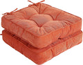 Chair Cushion with Ties 18 x 18 Inch Square Seat Cushions