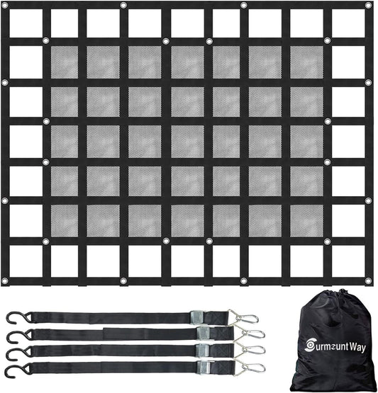 Surmountway Heavy Duty Cargo Net for Trucks & Trailers