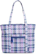 Vera Bradley Women's Cotton Vera Tote Bag - Lightweight Everyday Tote
