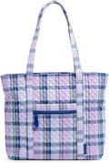 Vera Bradley Women's Cotton Vera Tote Bag - Quilted Packable Tote