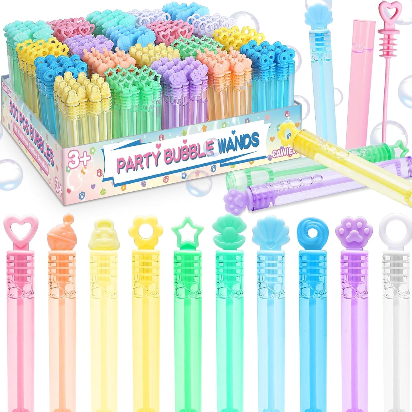 Kids Bubble Party Favors - 300 Pack Mini Bubbles for Fun