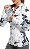 Golf Shirts for Woman UPF 50+ Sun Protection Long Sleeve Polo - Quick