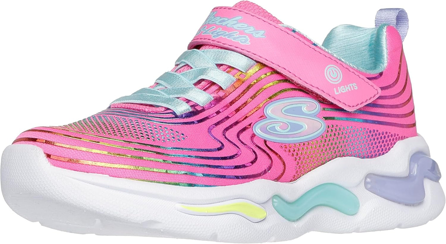 Skechers Unisex-Child Wavy Beams Sneakers for Active Kids