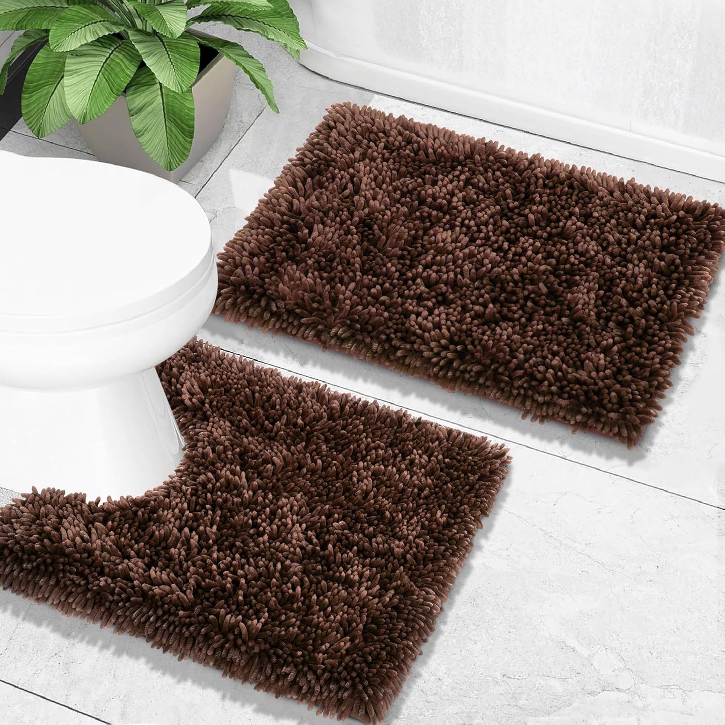Yimobra Bathroom Rugs Sets 2 Piece for Ultimate Comfort