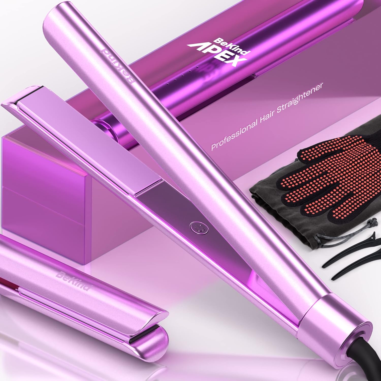 BeKind Apex 2-in-1 Hair Straightener for Effortless Styling