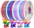 SUNLU Rainbow PLA Filament Bundle Multicolor - Neat 4-Pack 1.75mm