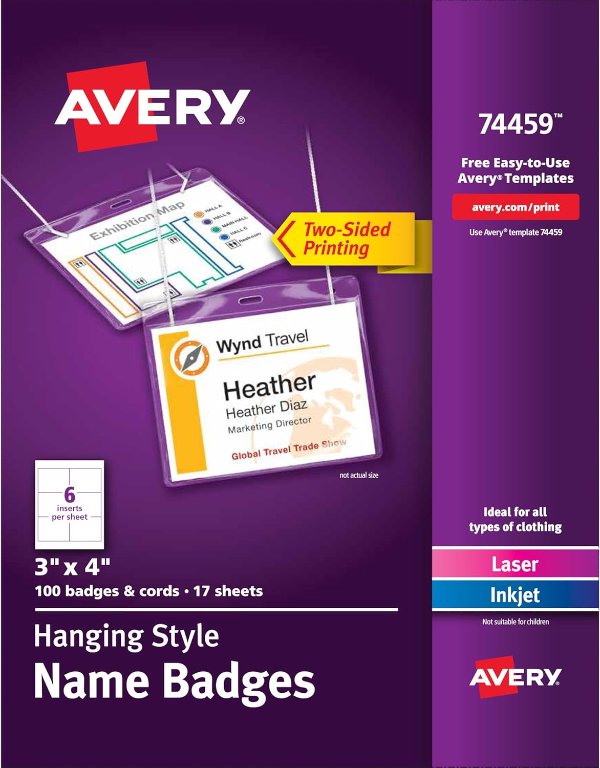 Customizable Name Badges for Professional Events and Networking